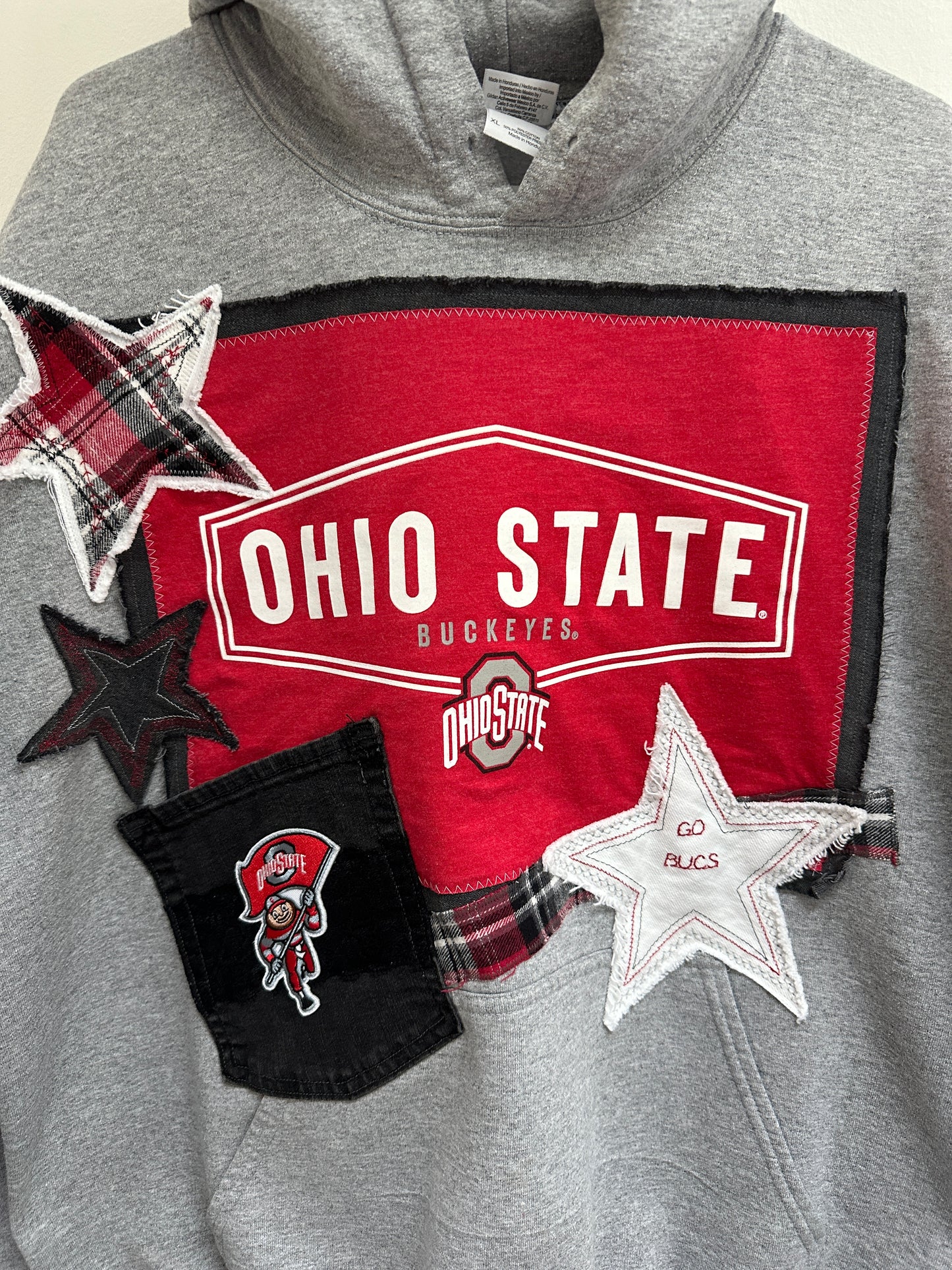 Ohio State Upcycled Hoodie
