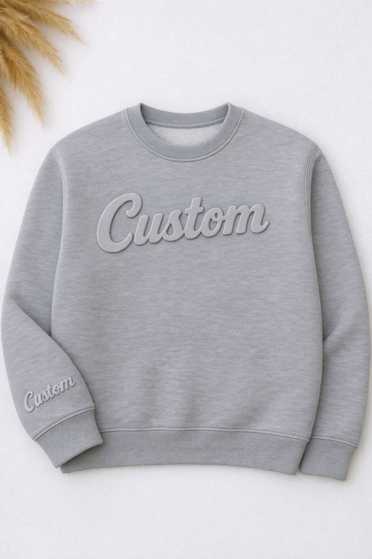 Custom Crewneck Sweatshirt - I have items to send in