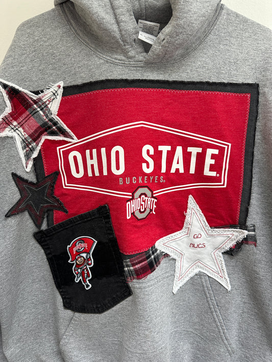 Ohio State Upcycled Hoodie